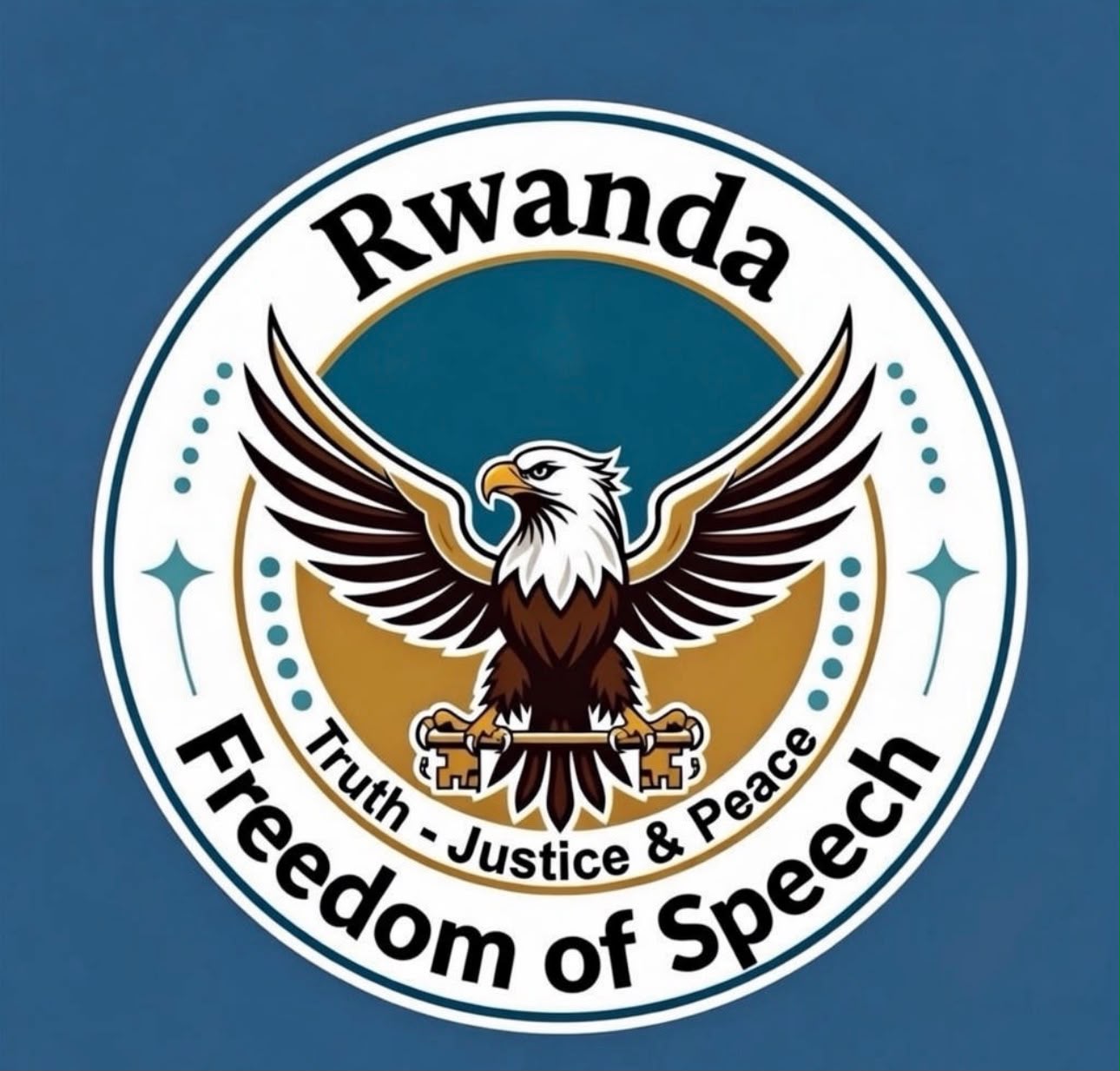 Rwanda Freedom of Speech emblem