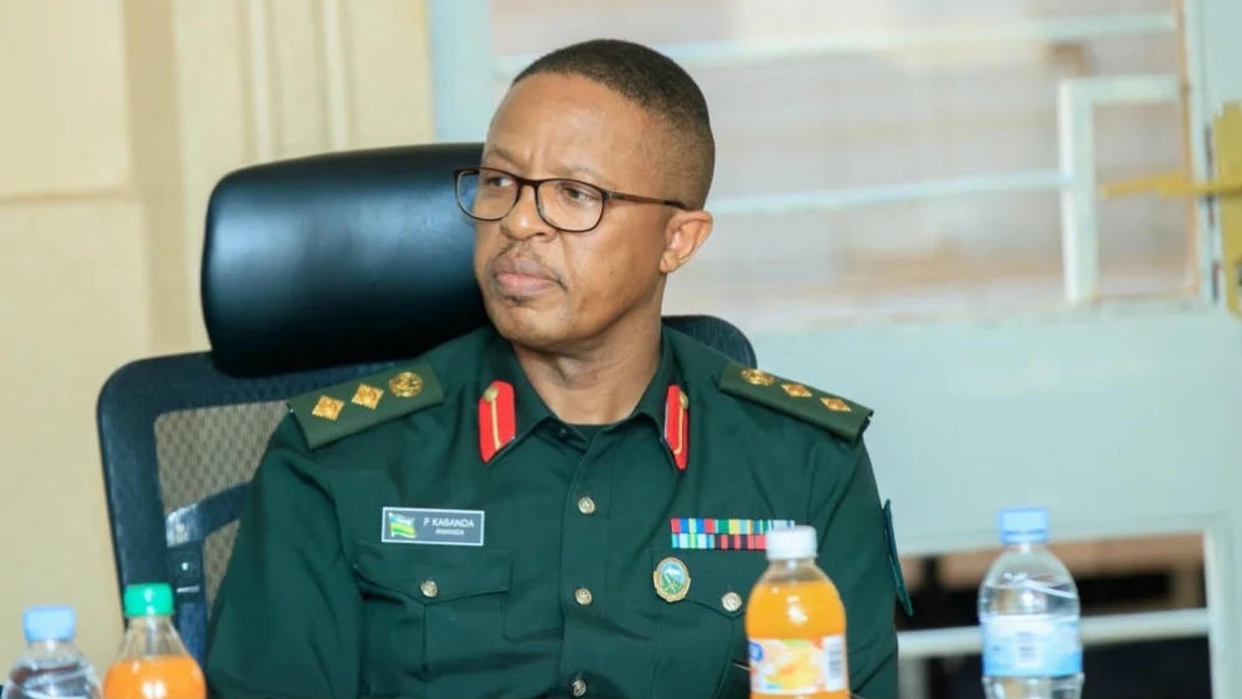 Col (Rtd) Kabanda Kayigamba Pacifique, Secretary General of the Rwanda Investigation Bureau (RIB).