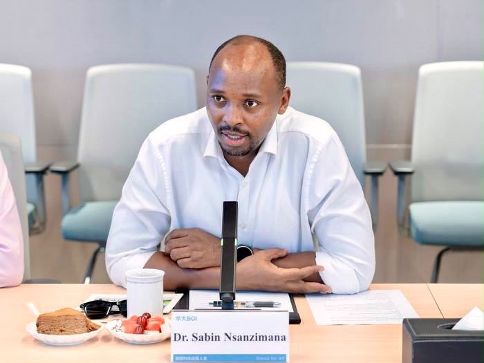 Dr. Sabin Nsanzimana Rwanda’s Minister of Health.