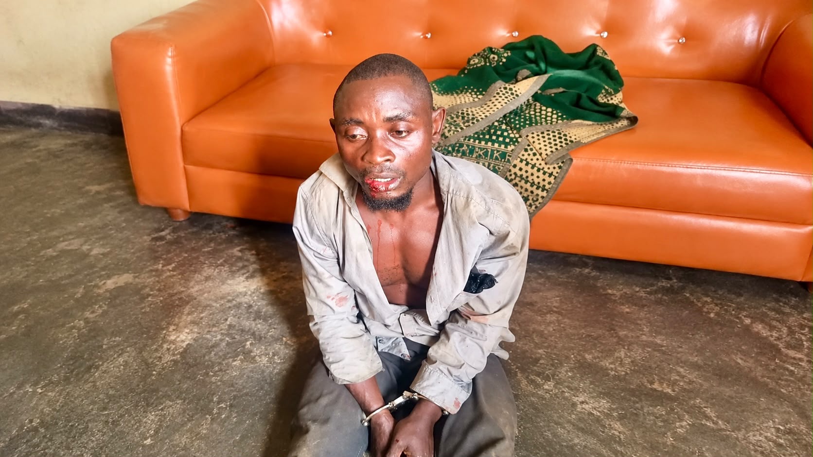 Moses Mujurizi, accused of murdering and eating 38 people